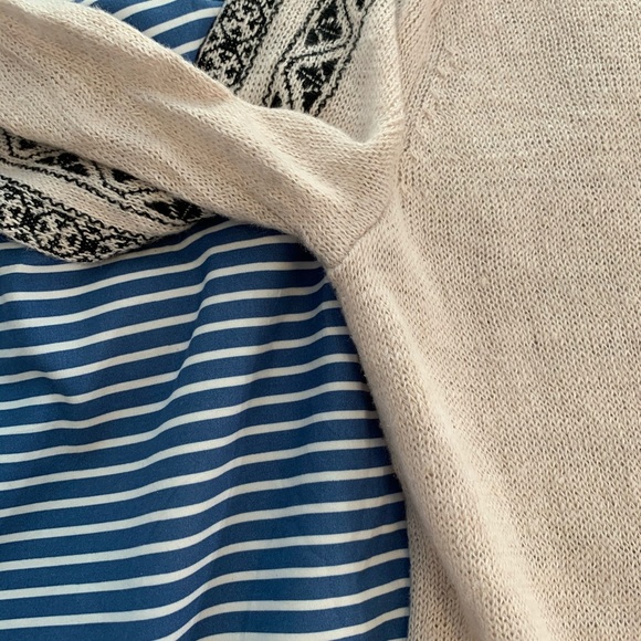 🙂 BOGO Madewell Blush w.black geometric details - Picture 5 of 7